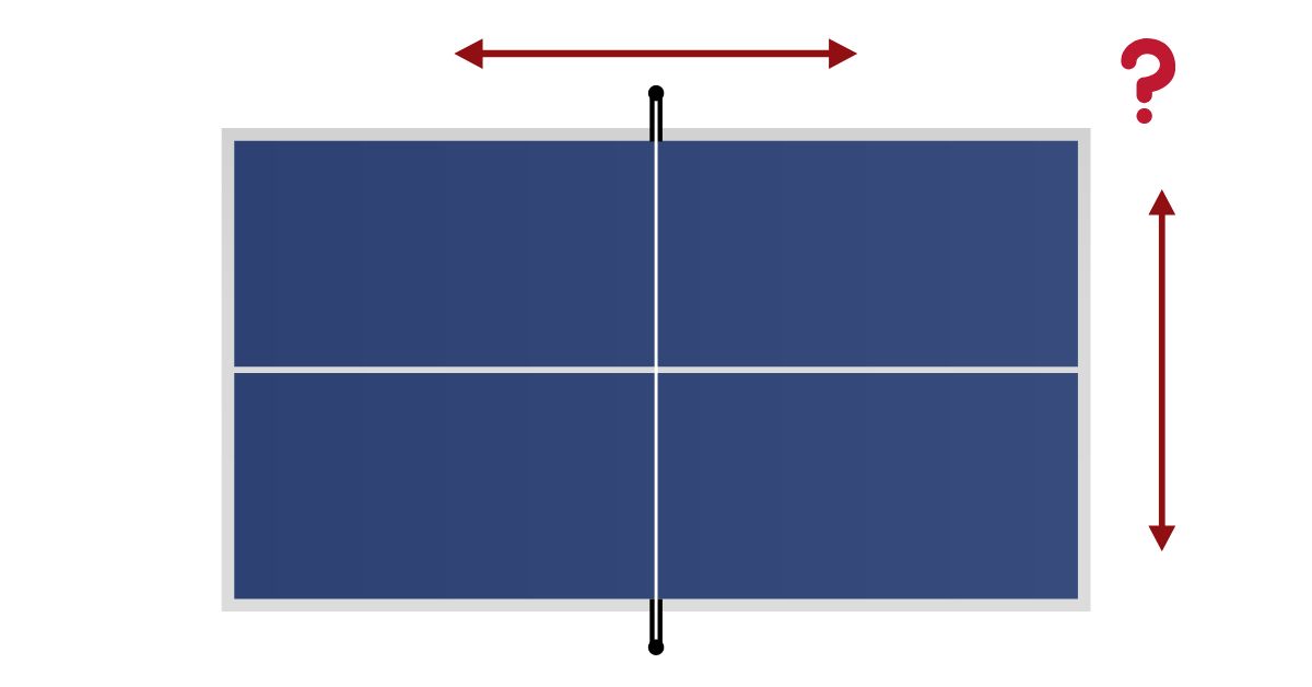 Table Tennis Table Size – What’s The Correct Dimensions?